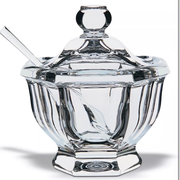 BACCARAT HARCOURT MISSOURI MUSTARD JAR (new in box) - Picture 4 of 5